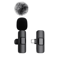 ClearCast K60 Wireless Lavalier Microphone Mini Clip On Mic For Phone Laptop And Gaming 7