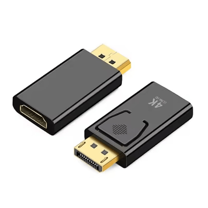 UltraLink 4K DisplayPort To HDMI Adapter DP To HDMI Video Converter 5