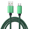 FlexCharge USB C Fast Charging Cable Nylon Braided Data Sync Cord 4