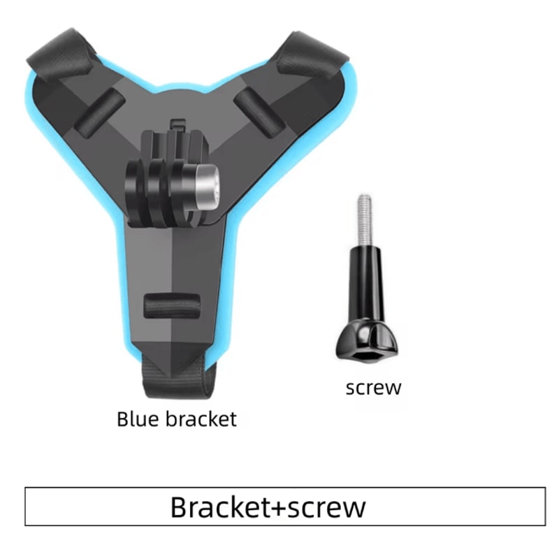 RideView Motorcycle Helmet Camera Mount Phone And Action Camera Holder 4