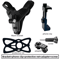 RideView Motorcycle Helmet Camera Mount Phone And Action Camera Holder 5