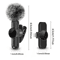 WindClear Wireless Lavalier Microphone Mini Clip On Mic With Windproof Cover 1
