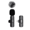 WindClear Wireless Lavalier Microphone Mini Clip On Mic With Windproof Cover 7