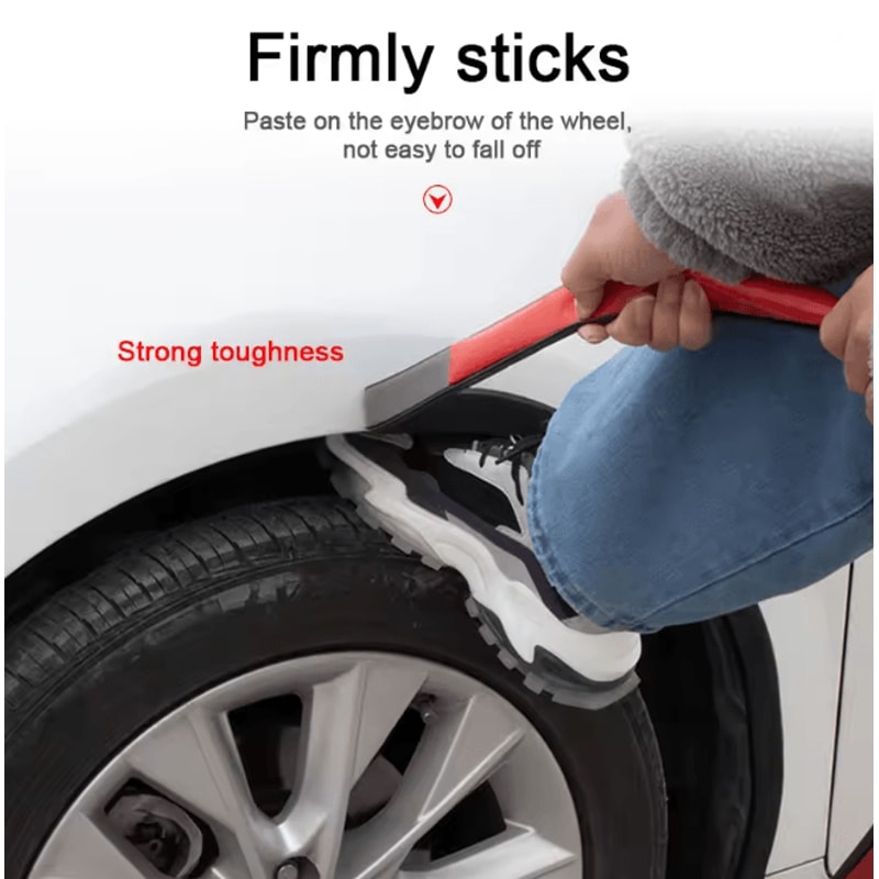 FlexGuard Universal Car Fender Flares Wheel Arch Protector Kit 1