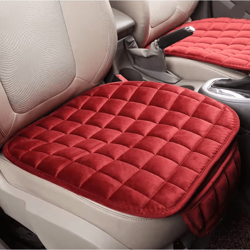WarmRide Universal Winter Car Seat Cushion Anti Slip Breathable Seat Protector 9