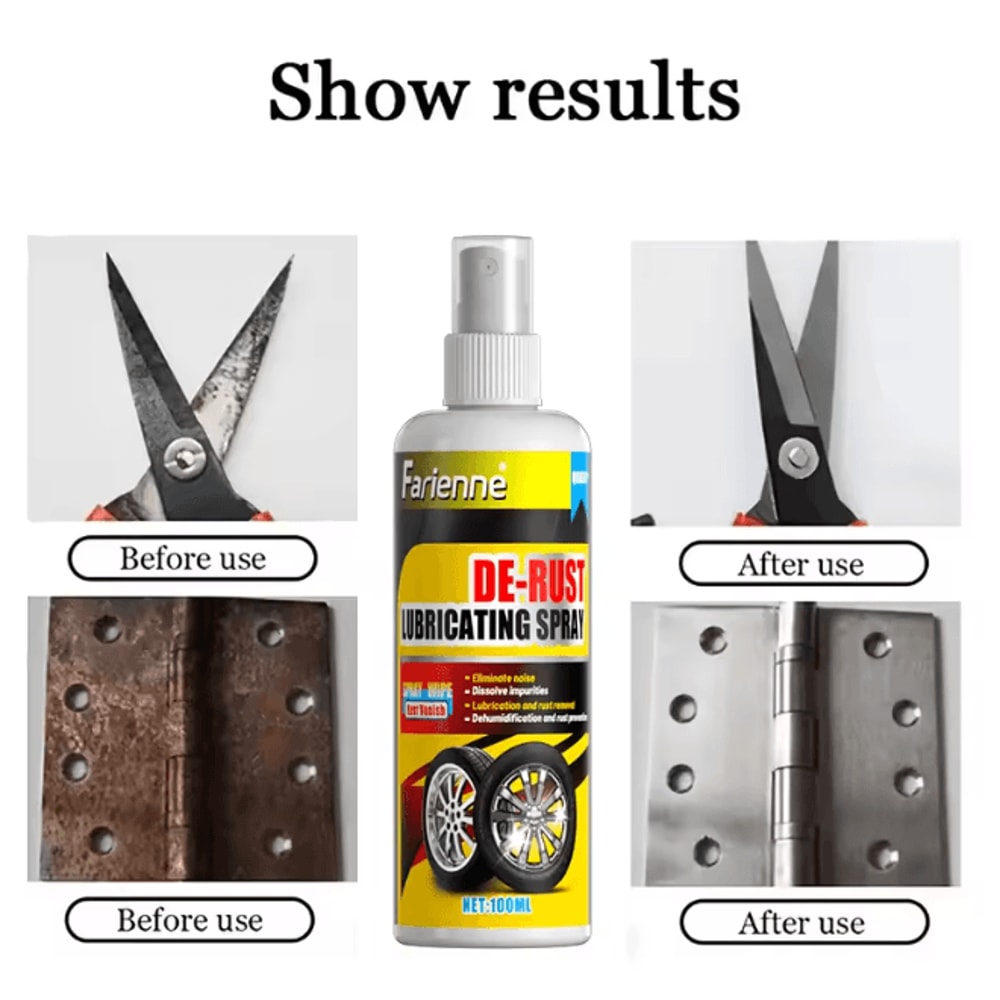 RustRevive Universal Rust Remover Spray For Car Wheels And Metal Surfaces 1