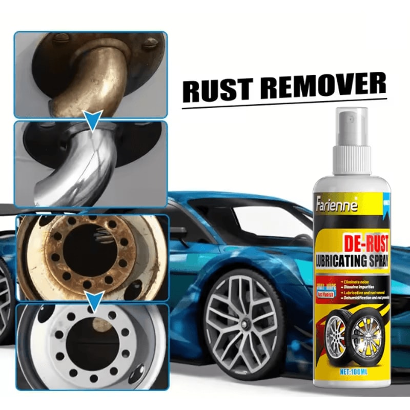 RustRevive Universal Rust Remover Spray For Car Wheels And Metal Surfaces 2