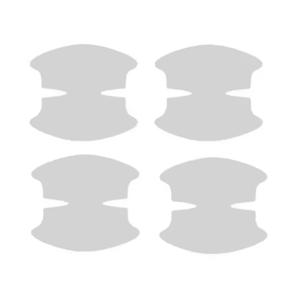 ClearGuard Universal Car Door Handle Scratch Protector Stickers 8 Pack 4