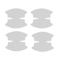 ClearGuard Universal Car Door Handle Scratch Protector Stickers 8 Pack 4