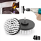 CleanForce 4 Inch Soft Drill Brush Cleaning Kit For Car Bathroom And Kitchen 2