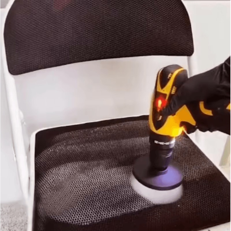 CleanForce 4 Inch Soft Drill Brush Cleaning Kit For Car Bathroom And Kitchen 4