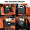 SeatMate Multi Functional Car Seat Back Organizer Leather Storage Bag 2