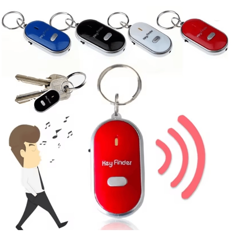 FindBee Mini Anti Lost Key Finder Whistle Activated Beeping Locator 1