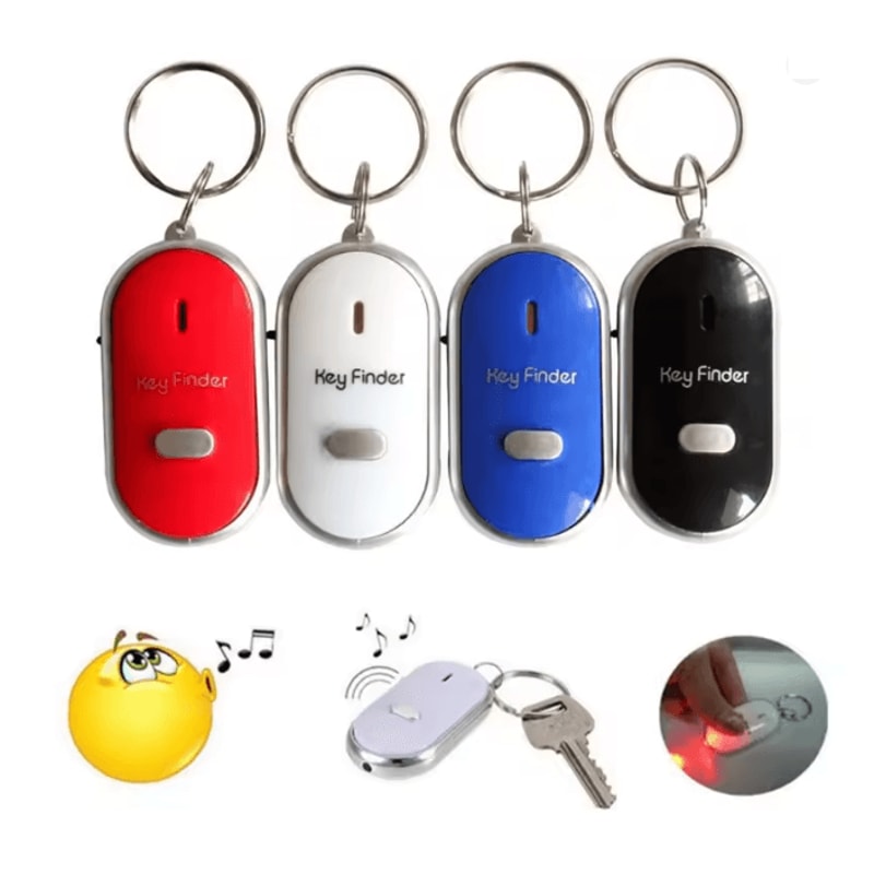 FindBee Mini Anti Lost Key Finder Whistle Activated Beeping Locator 2