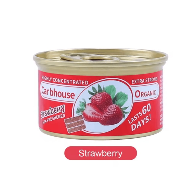 BubbleFresh Car Air Freshener Bubble Gum Scent Odor Eliminator Can 18