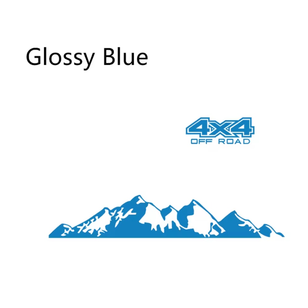 TrailMark 4x4 Off Road Vinyl Car Sticker Pickup Side Graphic Decal 10