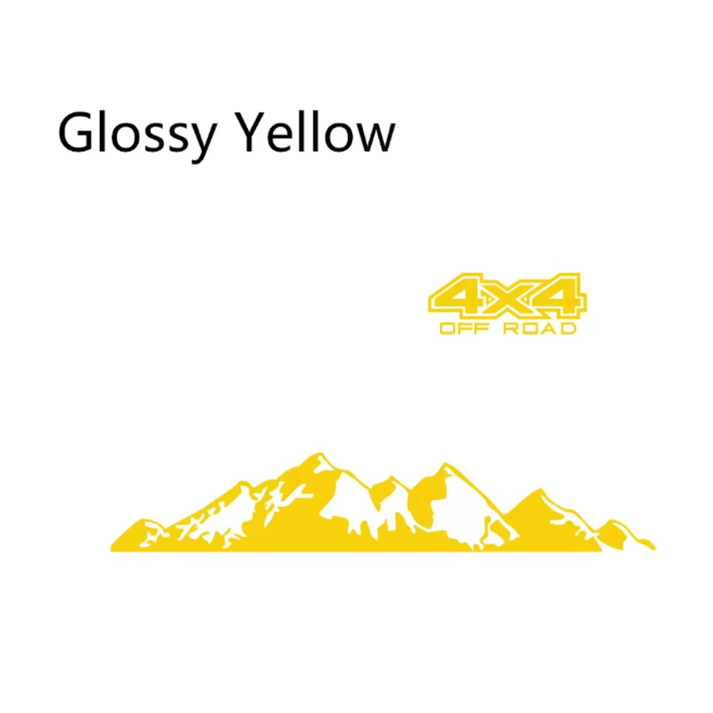 TrailMark 4x4 Off Road Vinyl Car Sticker Pickup Side Graphic Decal 12