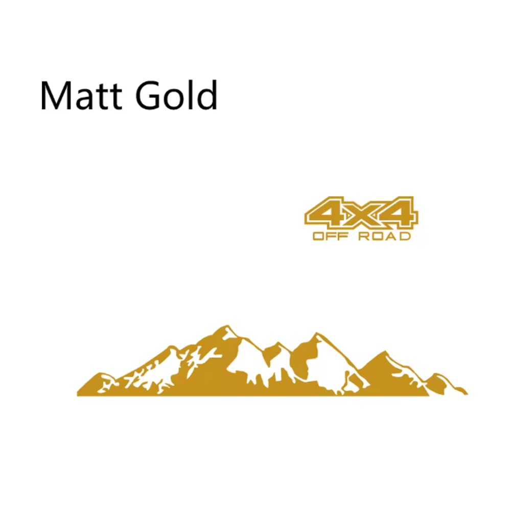 TrailMark 4x4 Off Road Vinyl Car Sticker Pickup Side Graphic Decal 14