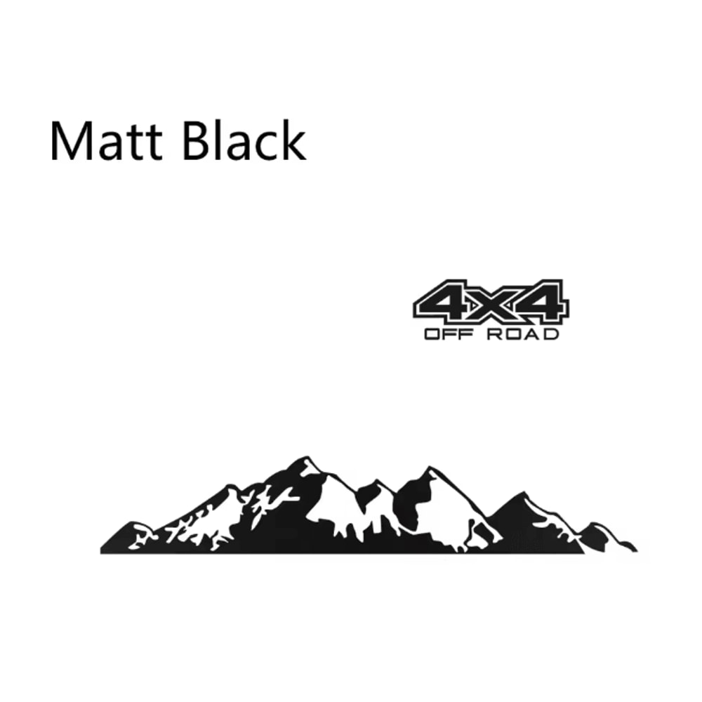 TrailMark 4x4 Off Road Vinyl Car Sticker Pickup Side Graphic Decal 15