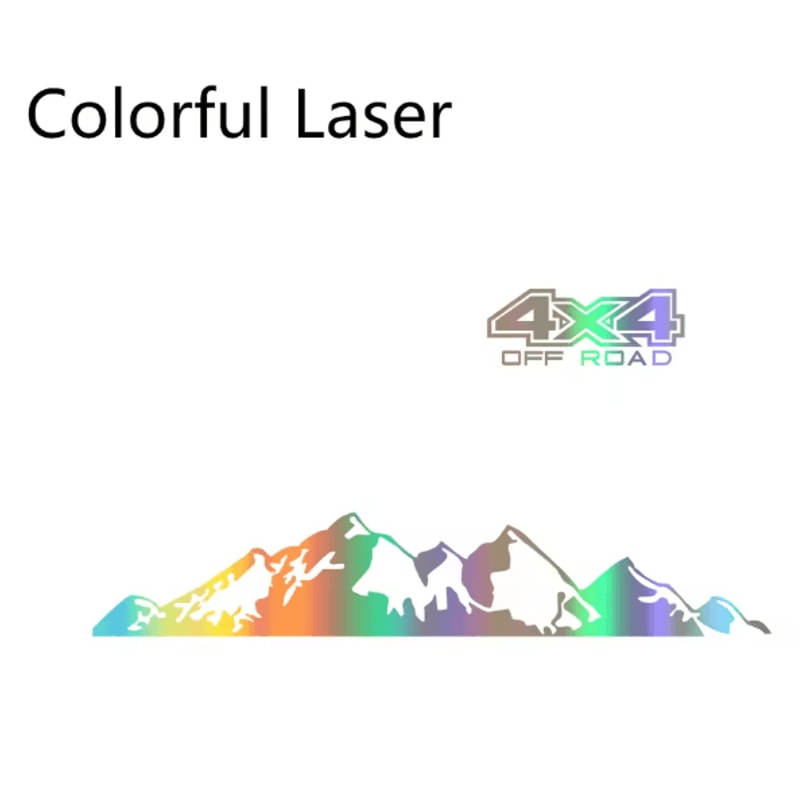 TrailMark 4x4 Off Road Vinyl Car Sticker Pickup Side Graphic Decal 4