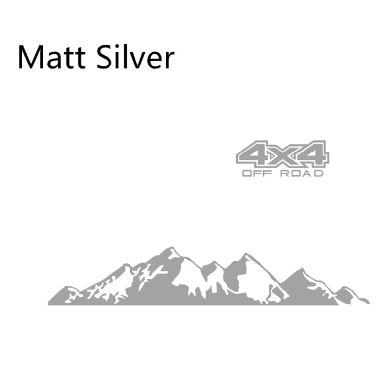 TrailMark 4x4 Off Road Vinyl Car Sticker Pickup Side Graphic Decal 5