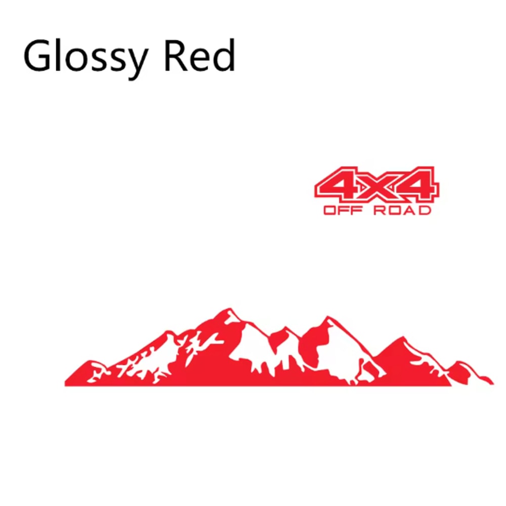 TrailMark 4x4 Off Road Vinyl Car Sticker Pickup Side Graphic Decal 8