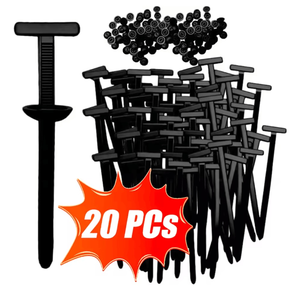 LockTough Heavy Duty Car Nylon Cable Tie Buckles Self Locking Fastener Set 4