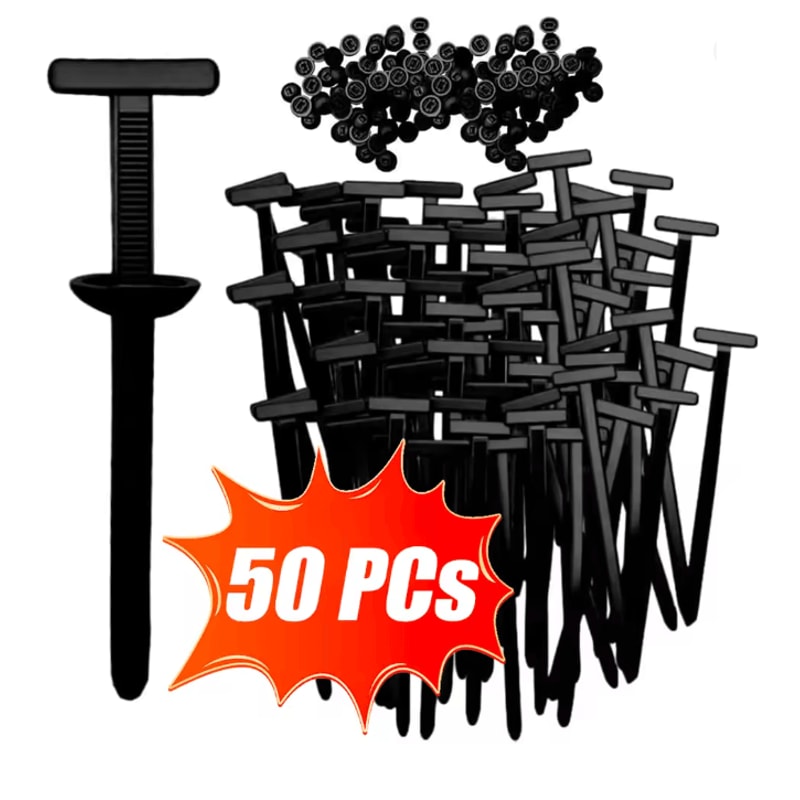 LockTough Heavy Duty Car Nylon Cable Tie Buckles Self Locking Fastener Set 7