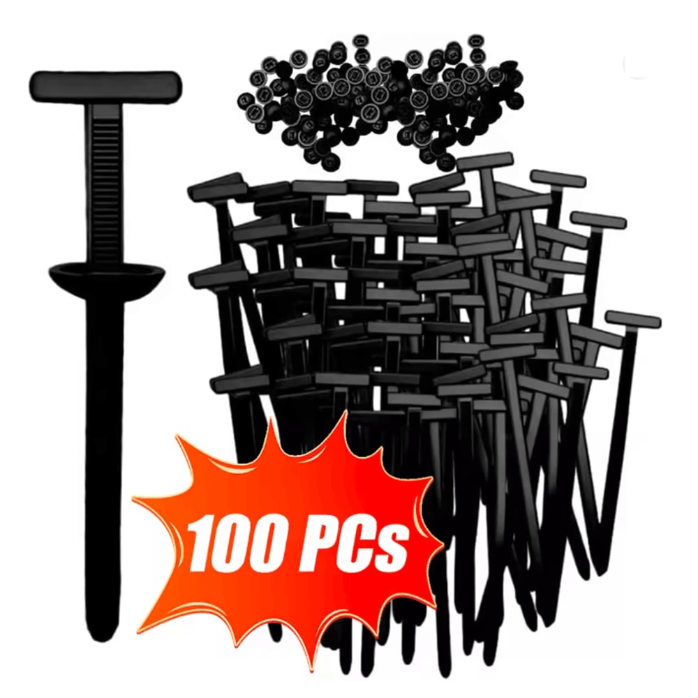 LockTough Heavy Duty Car Nylon Cable Tie Buckles Self Locking Fastener Set 8