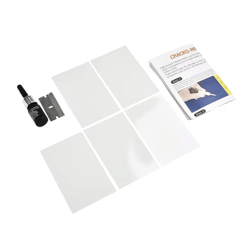 ClearSeal Windshield Glass Repair Resin Kit Auto Crack Fix Tool 3