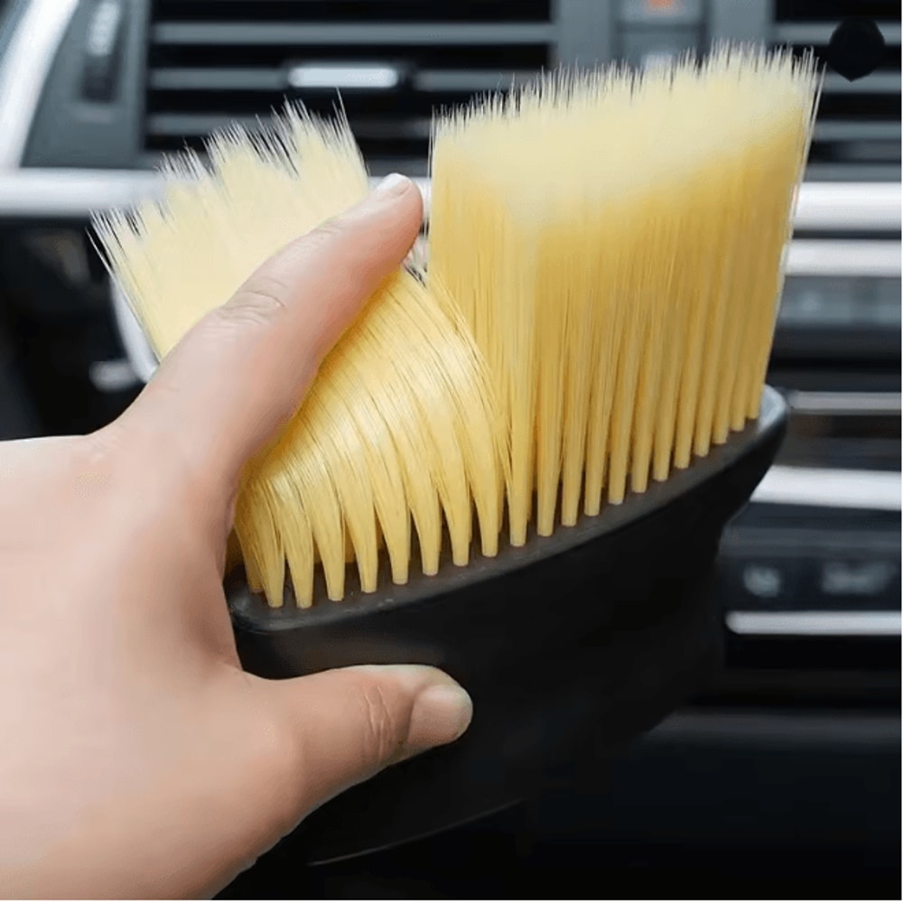 DustEase Soft Car Interior Cleaning Brush Air Vent And Gap Dust Tool 3