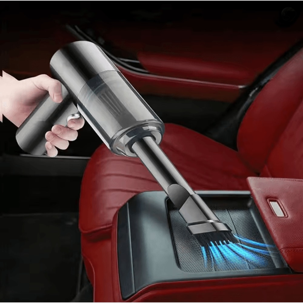 FlexClean 3 In 1 Cordless Car Vacuum Cleaner Suction And Blowing USB Rechargeable 0