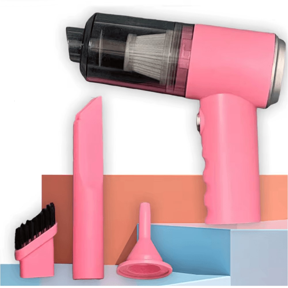 FlexClean 3 In 1 Cordless Car Vacuum Cleaner Suction And Blowing USB Rechargeable 6