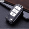 LuxGuard Leather TPU Car Key Case Full Cover For Volkswagen Keys 4