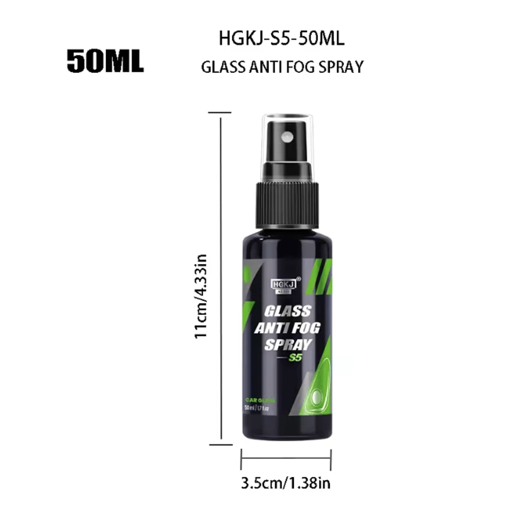 ClearShield Car Window Anti Fog Spray Rainproof Windshield Glass Treatment 7