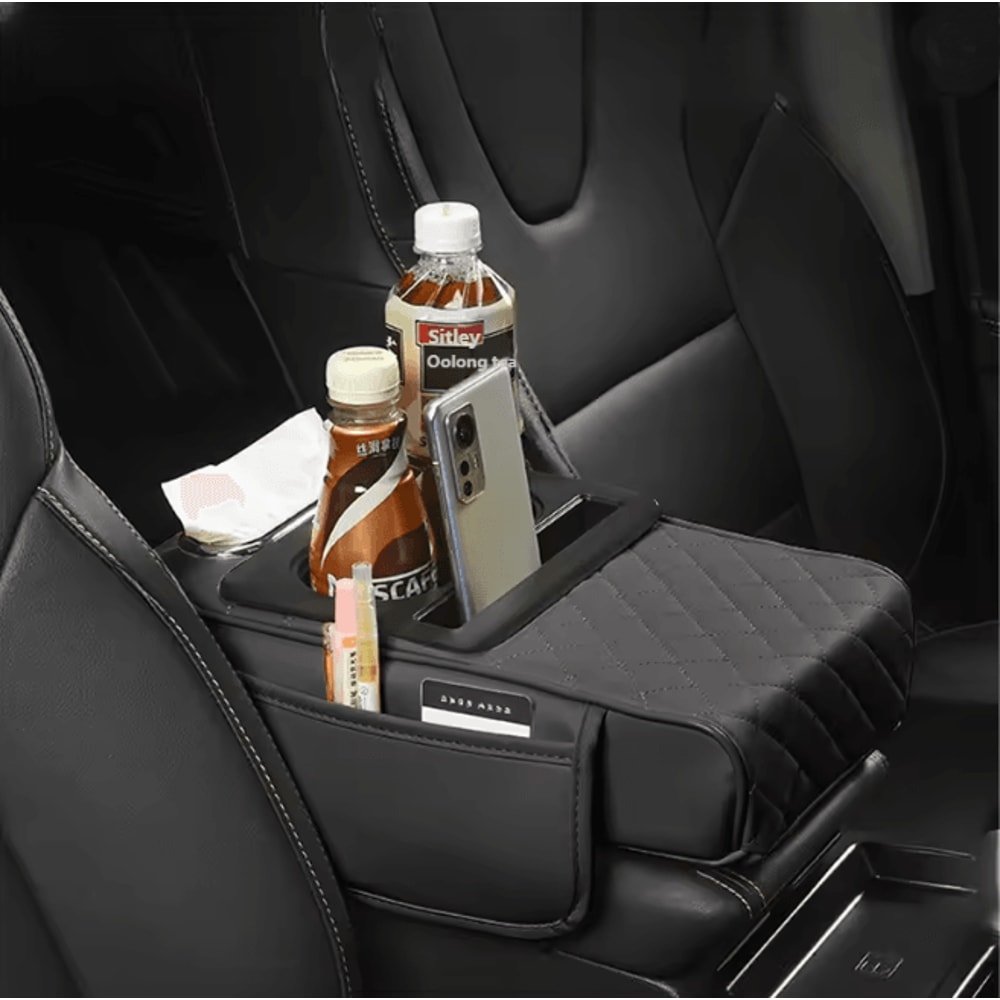 ComfortRest Car Center Console Armrest Cushion Memory Foam Elbow Support Pad 0