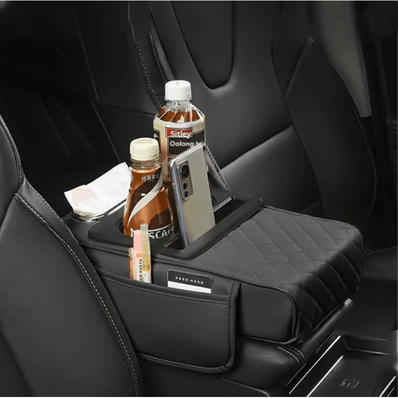 ComfortRest Car Center Console Armrest Cushion Memory Foam Elbow Support Pad 0