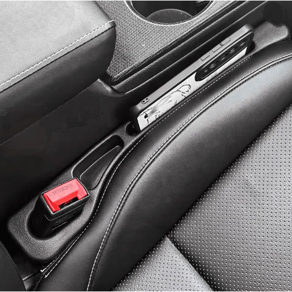 SeatGap Guard Car Seat Gap Filler Wallet And Phone Holder 3
