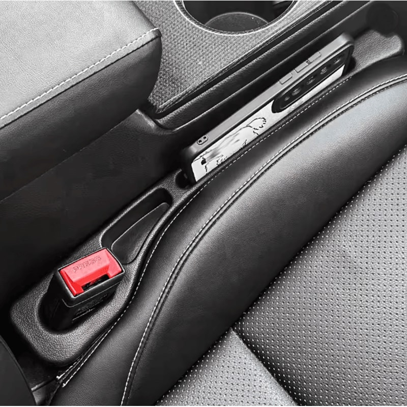 SeatGap Guard Car Seat Gap Filler Wallet And Phone Holder 3