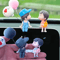 SweetRide Cute Cartoon Couple Car Dashboard Ornament Figurines 0
