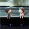 SweetRide Cute Cartoon Couple Car Dashboard Ornament Figurines 2