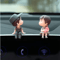 SweetRide Cute Cartoon Couple Car Dashboard Ornament Figurines 2