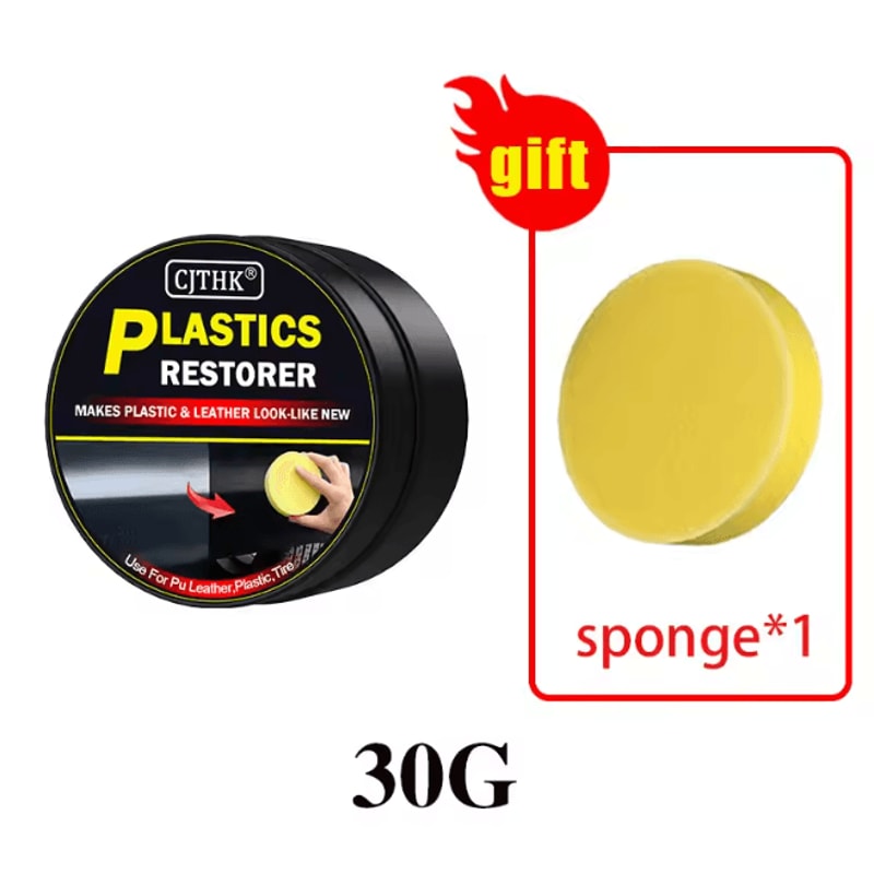 BlackRevive Car Plastic Restorer Back To Black Gloss Renovator 4