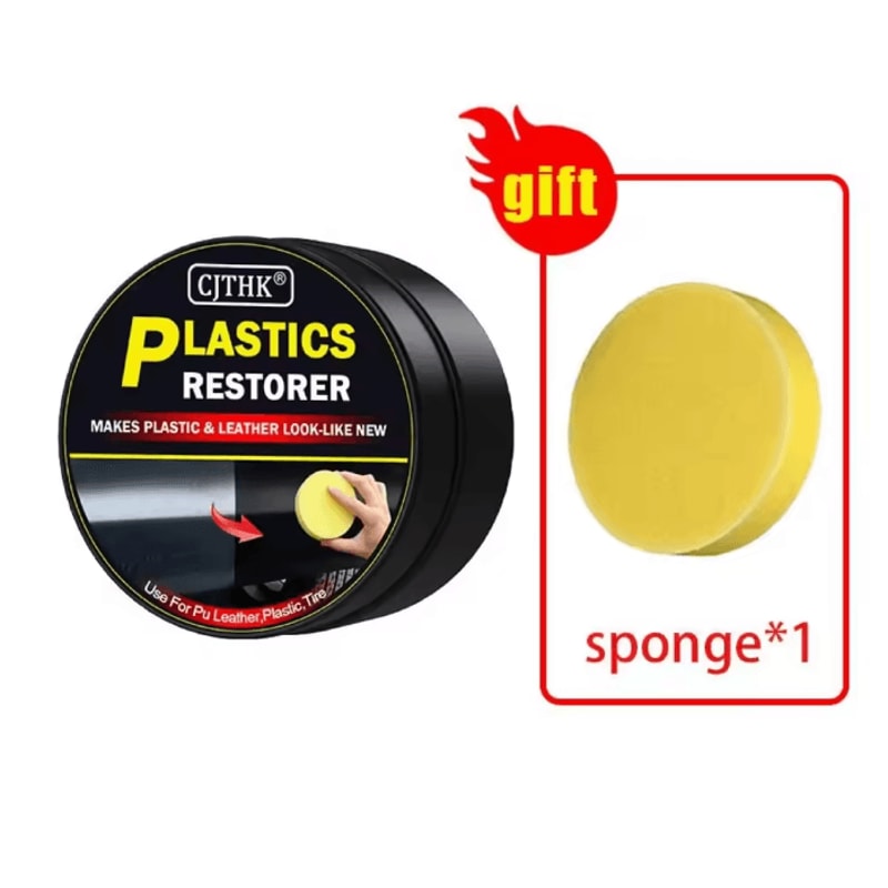 BlackRevive Car Plastic Restorer Back To Black Gloss Renovator 5