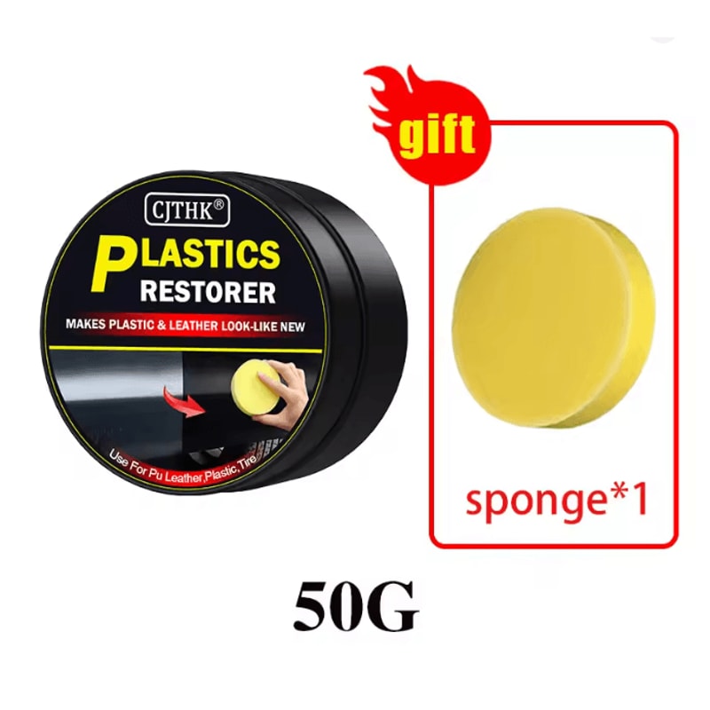 BlackRevive Car Plastic Restorer Back To Black Gloss Renovator 6