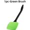 Windshield Cleaning Tool With Microfiber Pad Long Handle Car Window Cleaner 4