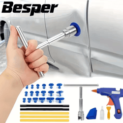 paintless dent repair tool kit car dent removal hand tool set