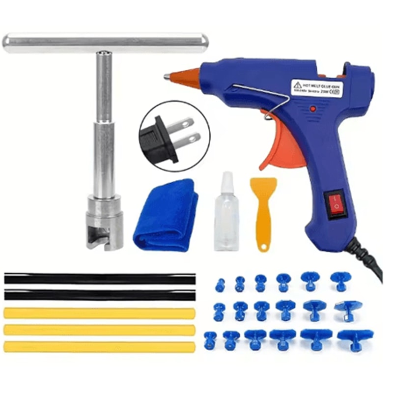 Paintless Dent Repair Tool Kit Car Dent Removal Hand Tool Set 4