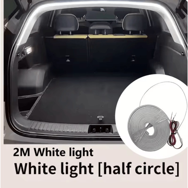Wireless LED Trunk Light Strip Automatic Car Interior Lighting 4