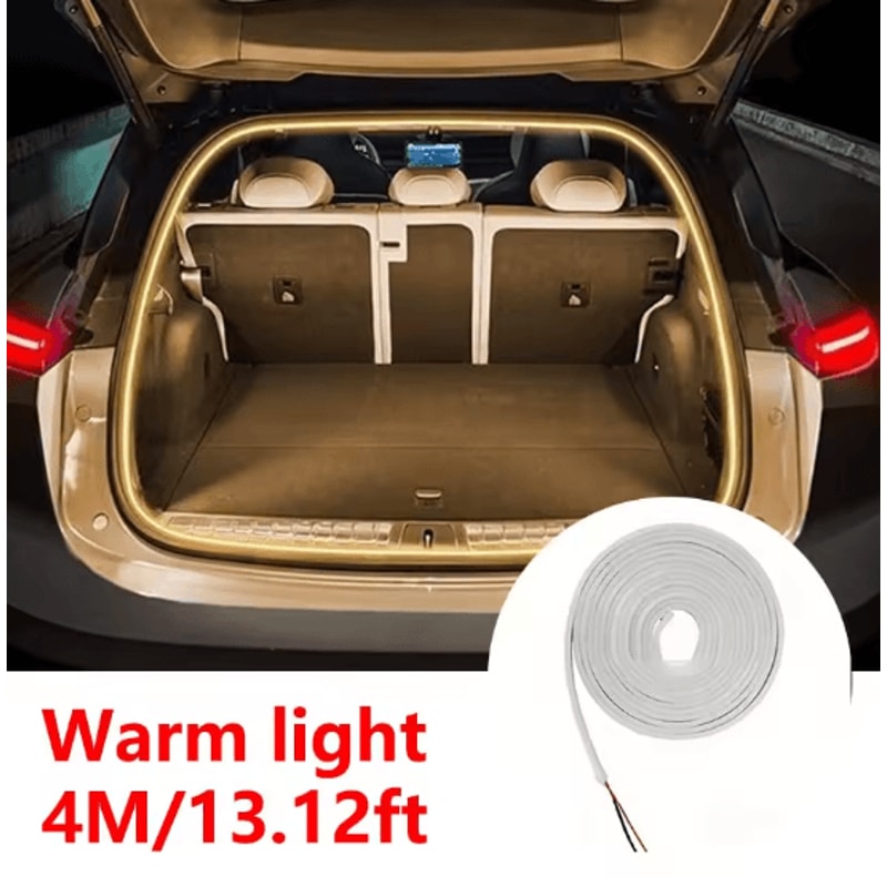 Wireless LED Trunk Light Strip Automatic Car Interior Lighting 7